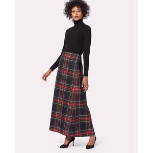 Pendleton Maxi Skirt 8 Wool Plaid Stewart Tartan